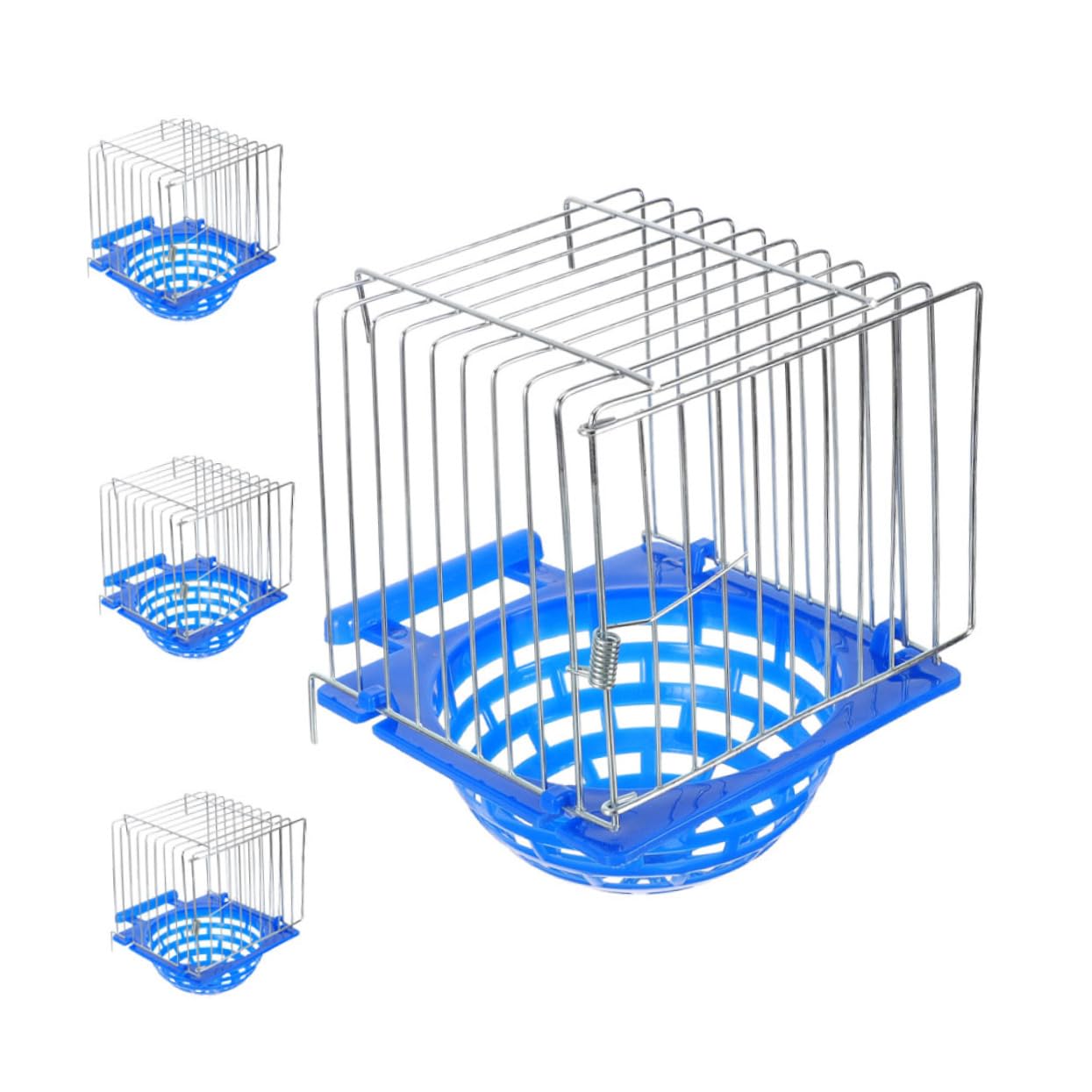 Abaodam 4pièces Nidification pour Petits Oiseaux De Boîtes à Nids Élégantes De Nid Douillet pour Canaris Et Perruches Facile à Nettoyer Décoration Moderne pour Intérieur