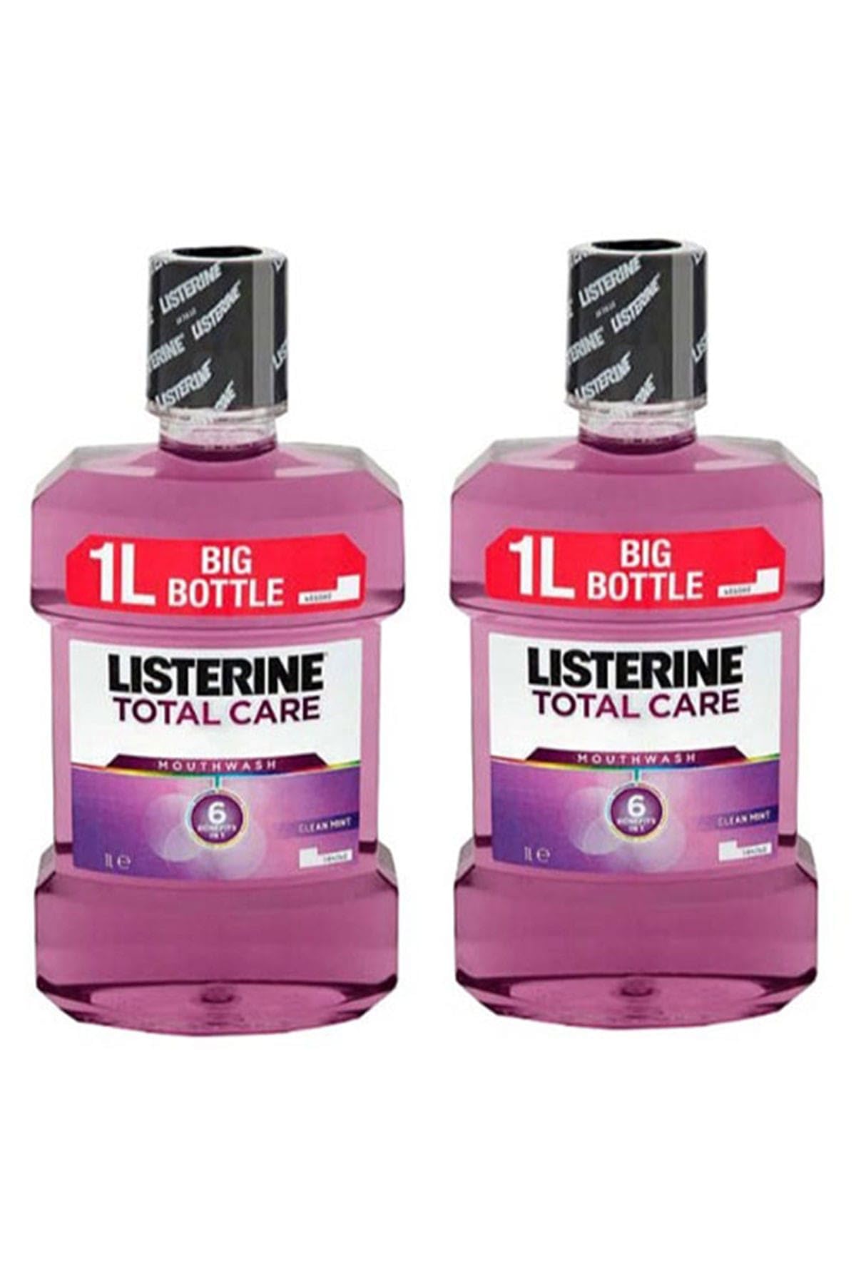 Listerine Total Care Ağız Çalkalama Suyu, 1000 ml x 2 Adet