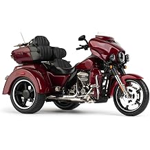 For Harley For Davidson 2021 CVO Tri Glide Trikes Die Cast Vehicles Collectible Hobbies Motorcycle Model Toys 112