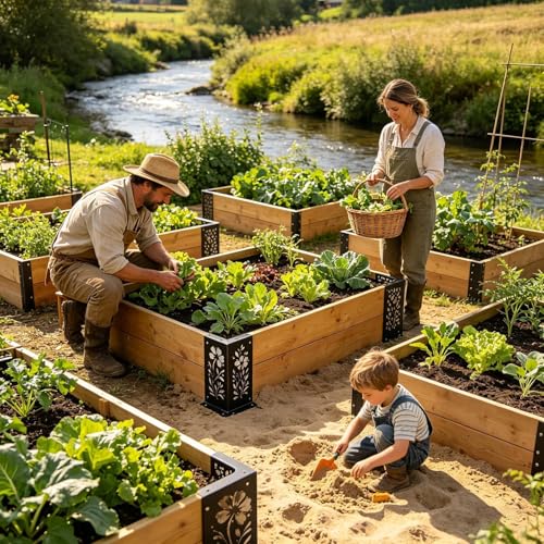 Support de jardinière lourd en métal avec fixation de balcon pour jardin - 6