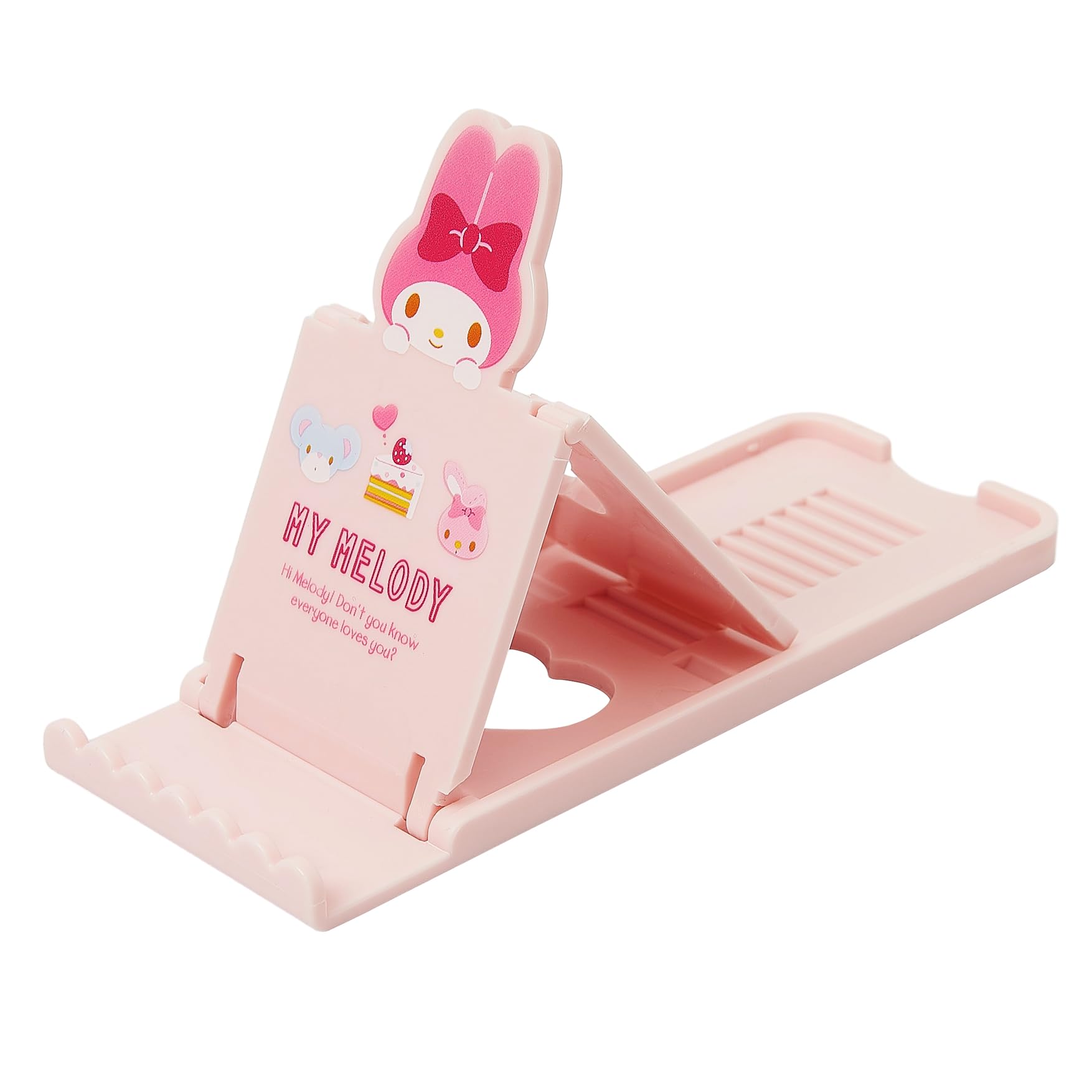 Cute Phone Stand for Desk, Adjustable&Foldable Cell Phone Holder, Stand Compatible with iPhone and All Mobile Phones