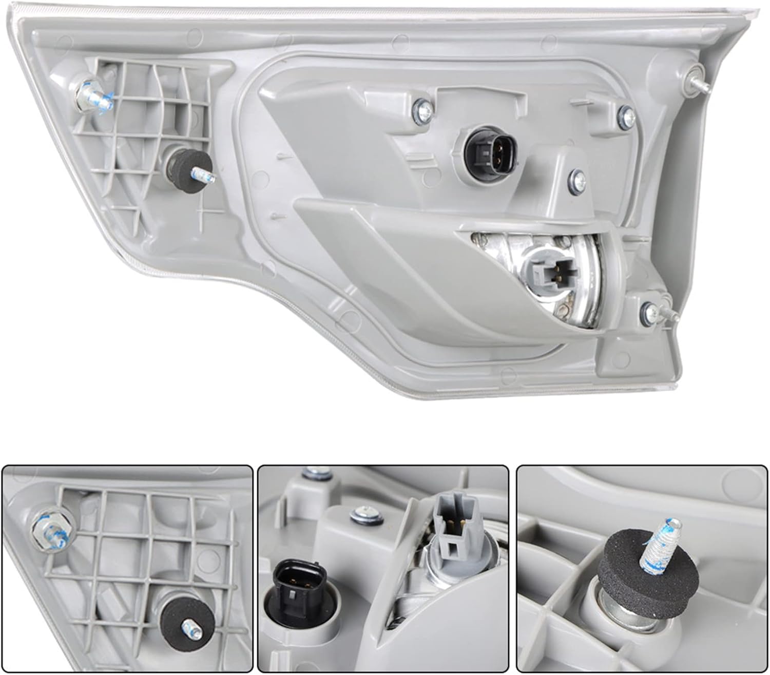 WFLNHB Left Side Inner Tail Light Assembly Replacement for 2014 2015 2016 Toyota Highlander Driver Side Rear Tail Light Lamp TO2802115 815900E060