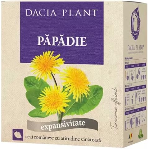 100% Natural Dandelion Tea Herbal Remedy 50g -Minimal Handling Unpasteurised Small Batch - Sustainable Straight from Source Non GMO European Farmers Cover