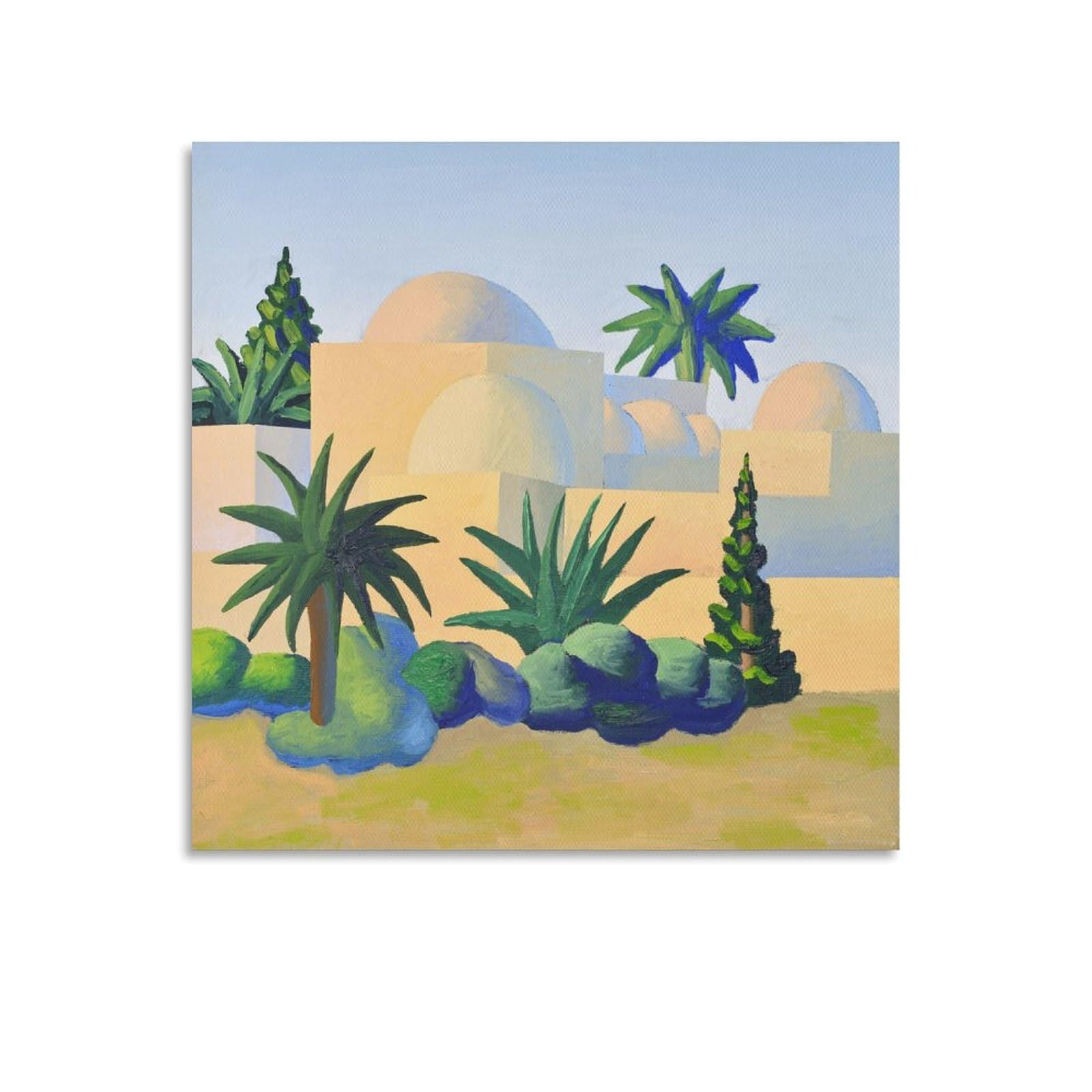 KLAGCBDF SALVO Djerba Poster Print Art Wall Painting Canvas Posters Modern Bedroom Decor 12x12inch(30x30cm)