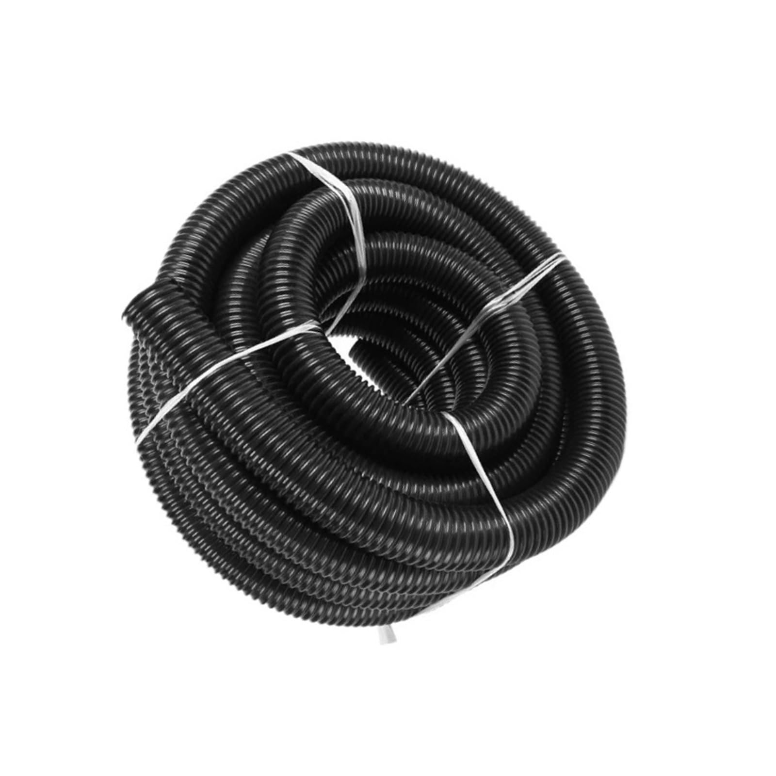 XIEYOUQIAN Vacuum Cleaner Thread Hose Inner 50mm Outer 58mm Bellow Straws Soft Pipe ，Vacuum Cleaners Nozzle Accessories(Black-1 m)