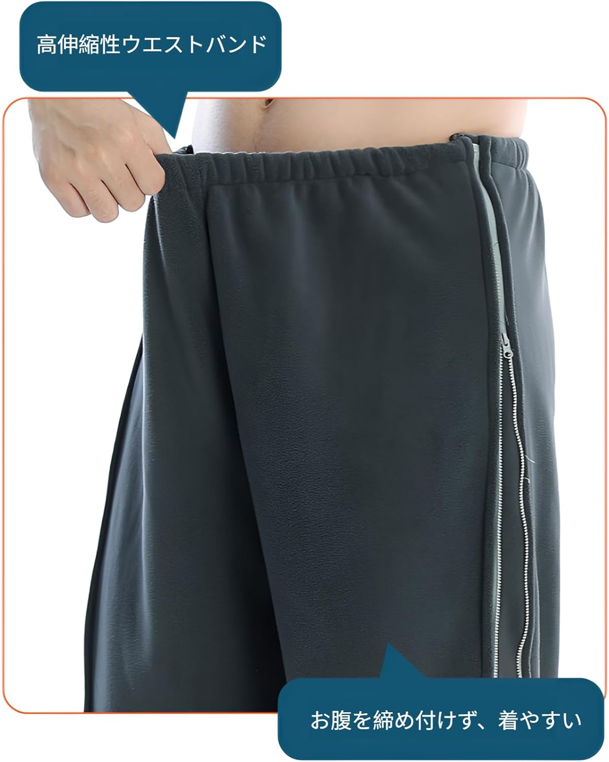 [Tumanld] 介護パジャマ レディース 厚手 オー粒フ 360&deg;開放構造 両面起毛 前後開閉可能 ケアパンツ交換支援 入院用