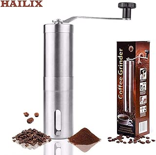 コーヒーミル コーヒーミル手動 コーヒーミル アウトドア 手挽きコーヒーミル 手動式 セラミック製臼 ステンレス コーヒーミル 持ち運びやすい お手入れ簡単