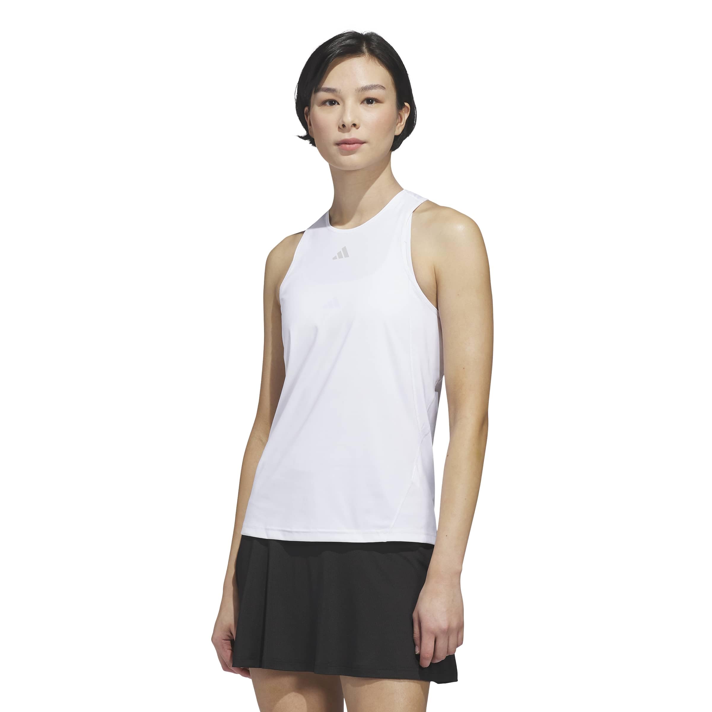 adidas Women's Club Tennis Climacool Tank Shirt, White/White, XL