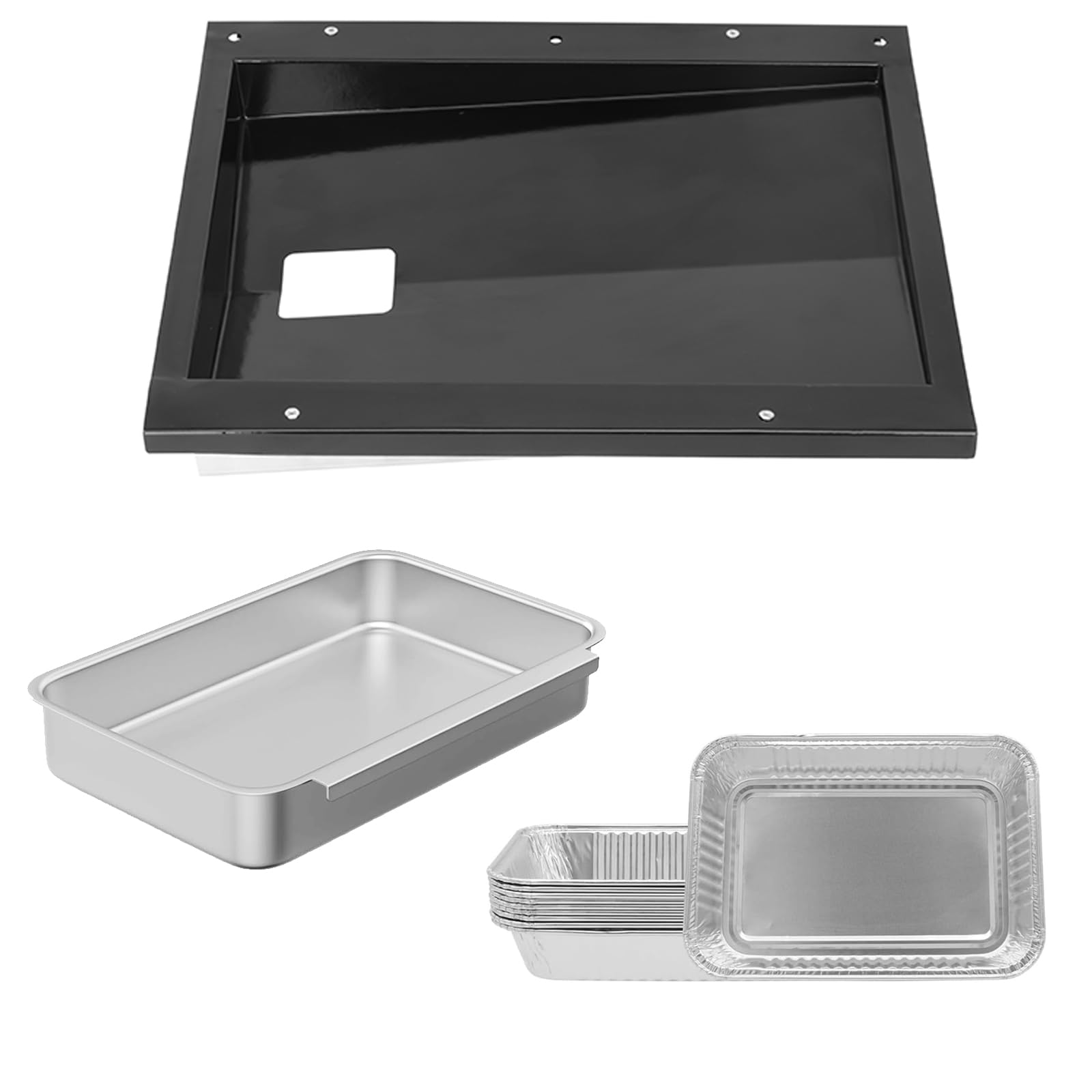 Pièces de rechange Weber Spirit 200 Series E210 E220 grill bac d'évacuation inox 83156 doublure alu 6415