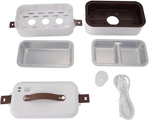 Electric Lunch Box Multifunctional Constant Temperature Heating System Safe Portable Heated Food Warmer for Office