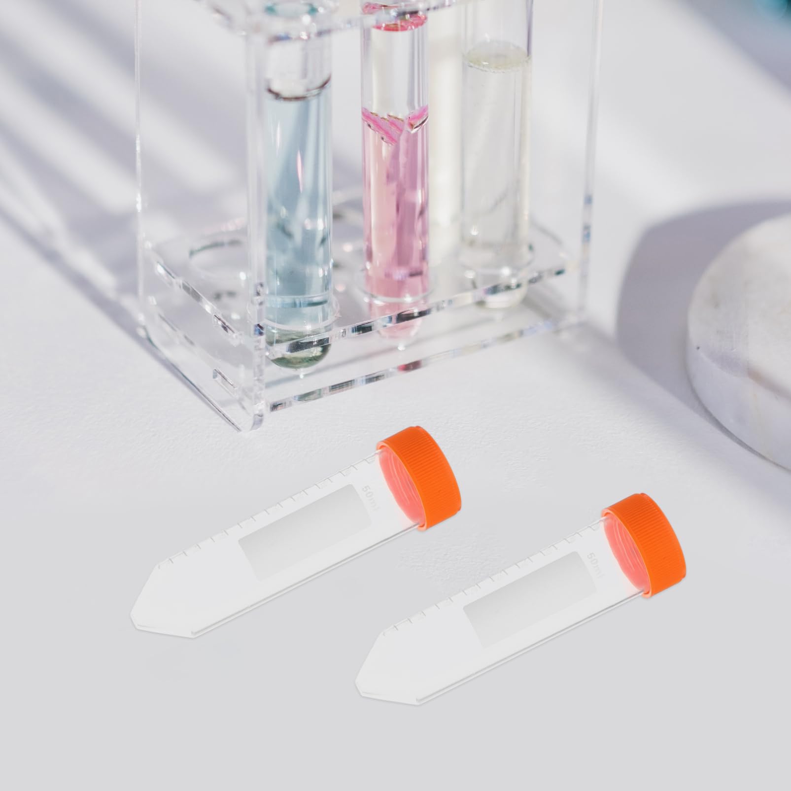 Zentrifugenröhrchen mit Skala 50ml 50 Stück Pp für Proben und Farbe