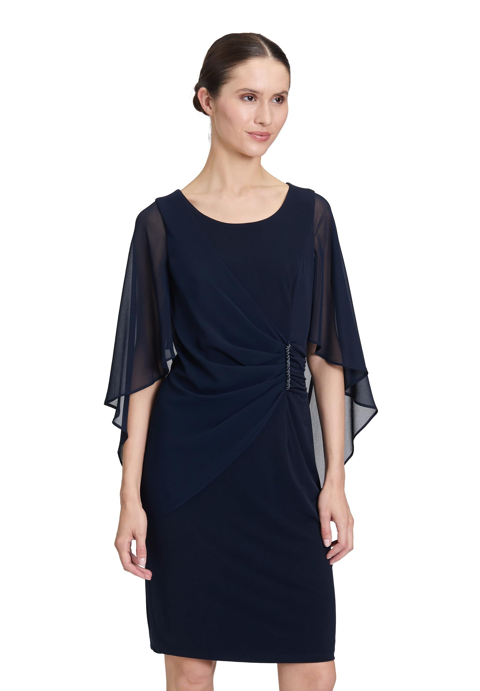 Vera Mont Damen Cocktailkleid mit Raffung