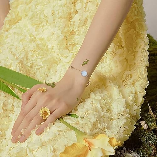 Miniatura 7 de DICOSMETIC 16 unidades de 8 colores de piedra natural conectores sintéticos encantos de eslabones de piedras preciosas colgantes de eslabones