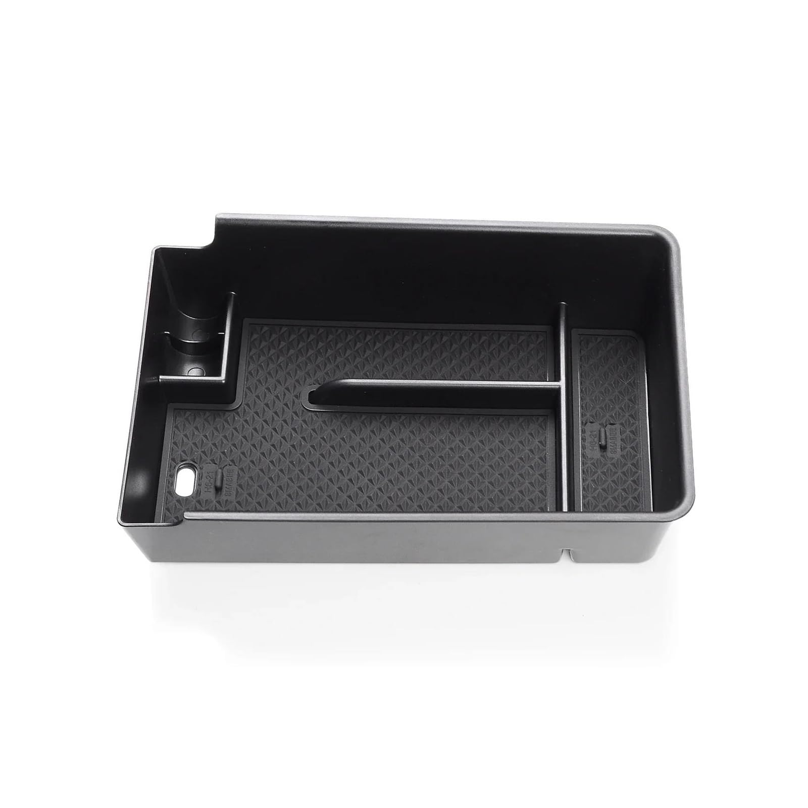 REQIANOZ For HAVAL For H6 3rd Gen GT 2021-2024 Armrest Storage Box Accessories Stowing Tidying Center Console Tray Black ABS