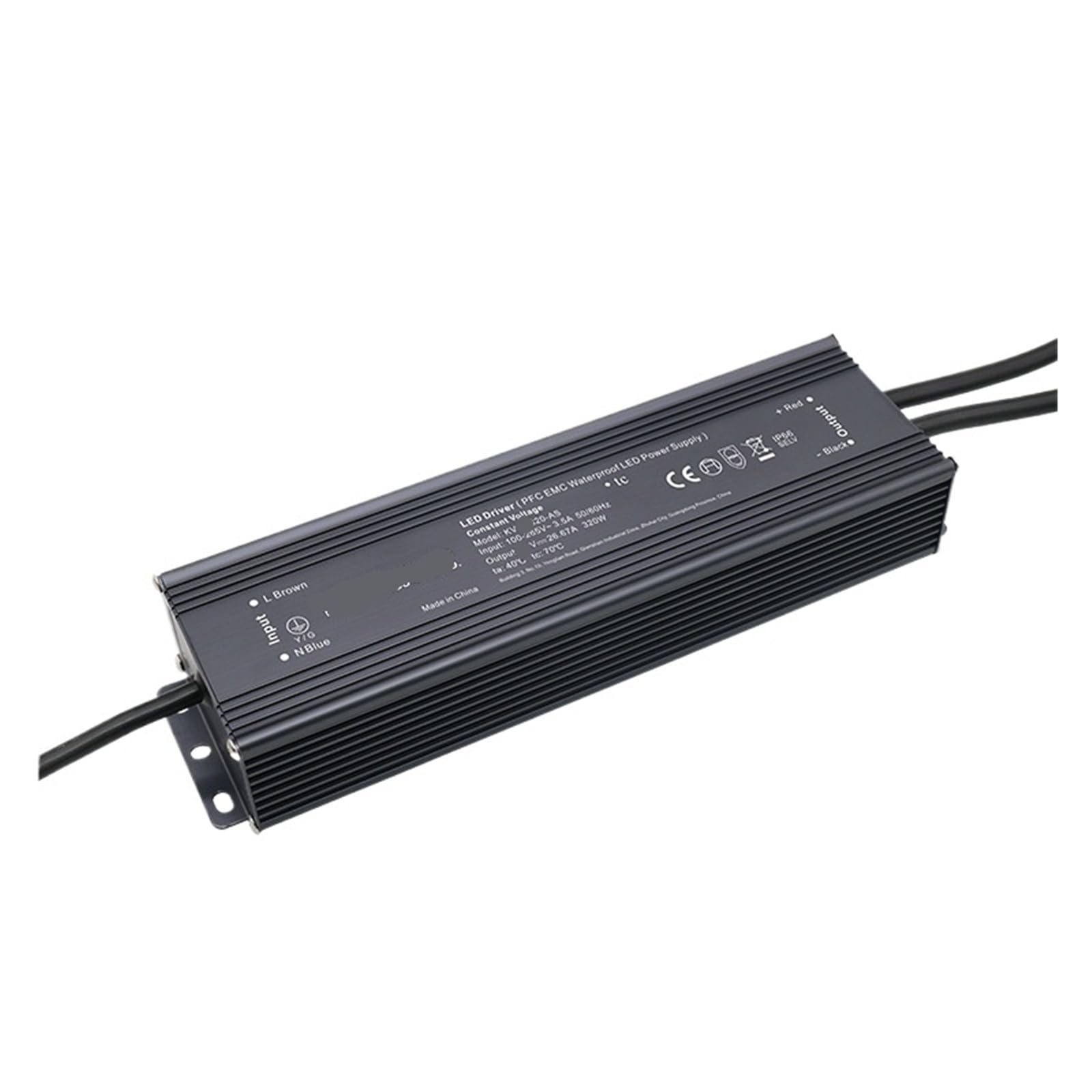 NVSFZGIYG Constant Voltage Waterproof Drive Fountain Light Square Live Switch Power Supply(24V 320W)