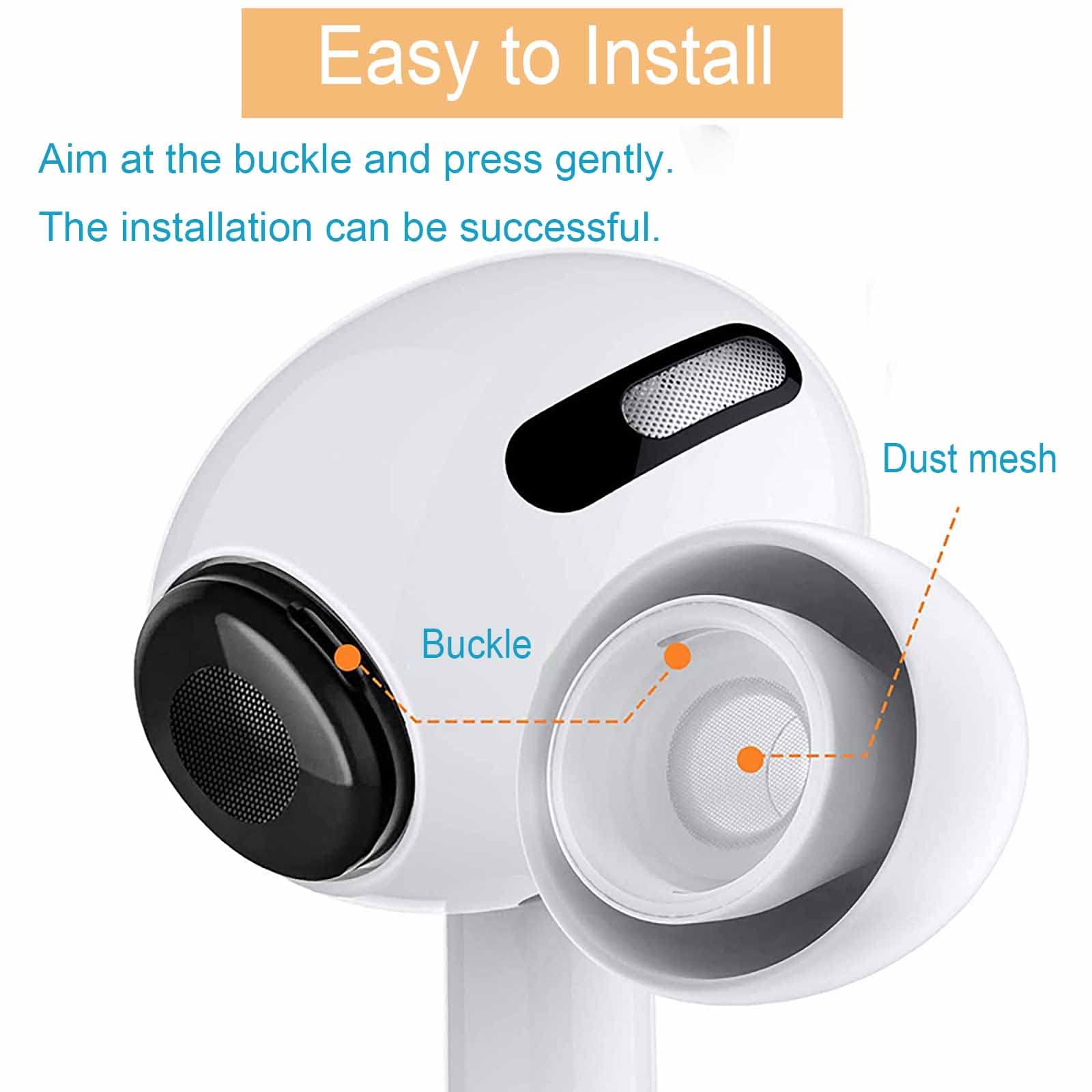 Amazon | 交換用イヤーチップ Airpods ProとAirpods Pro 2nd用 9組