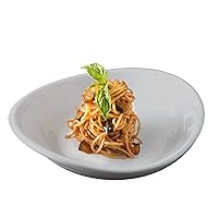 Vista 20 de Carlisle FoodService Products Stadia Bandeja de Plástico Reutilizable para el Hogar y el Restaurante, Melamina, 13 x 7 Pulgadas, Blanco