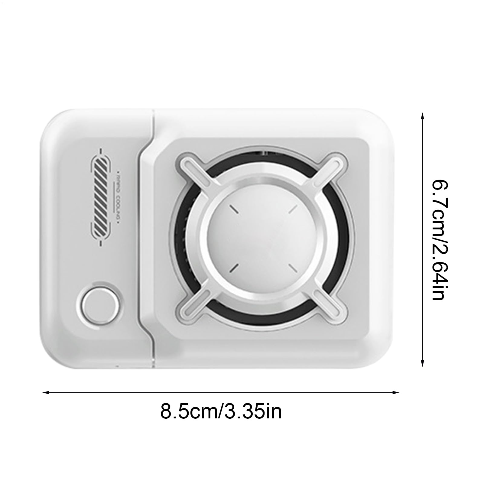 Ventilateur De Manette De Jeu,Dispositif de Rafraîchissement Pour Extension de Manette | Portable 3 Vitesses Réglable Maison Voyage Adultes