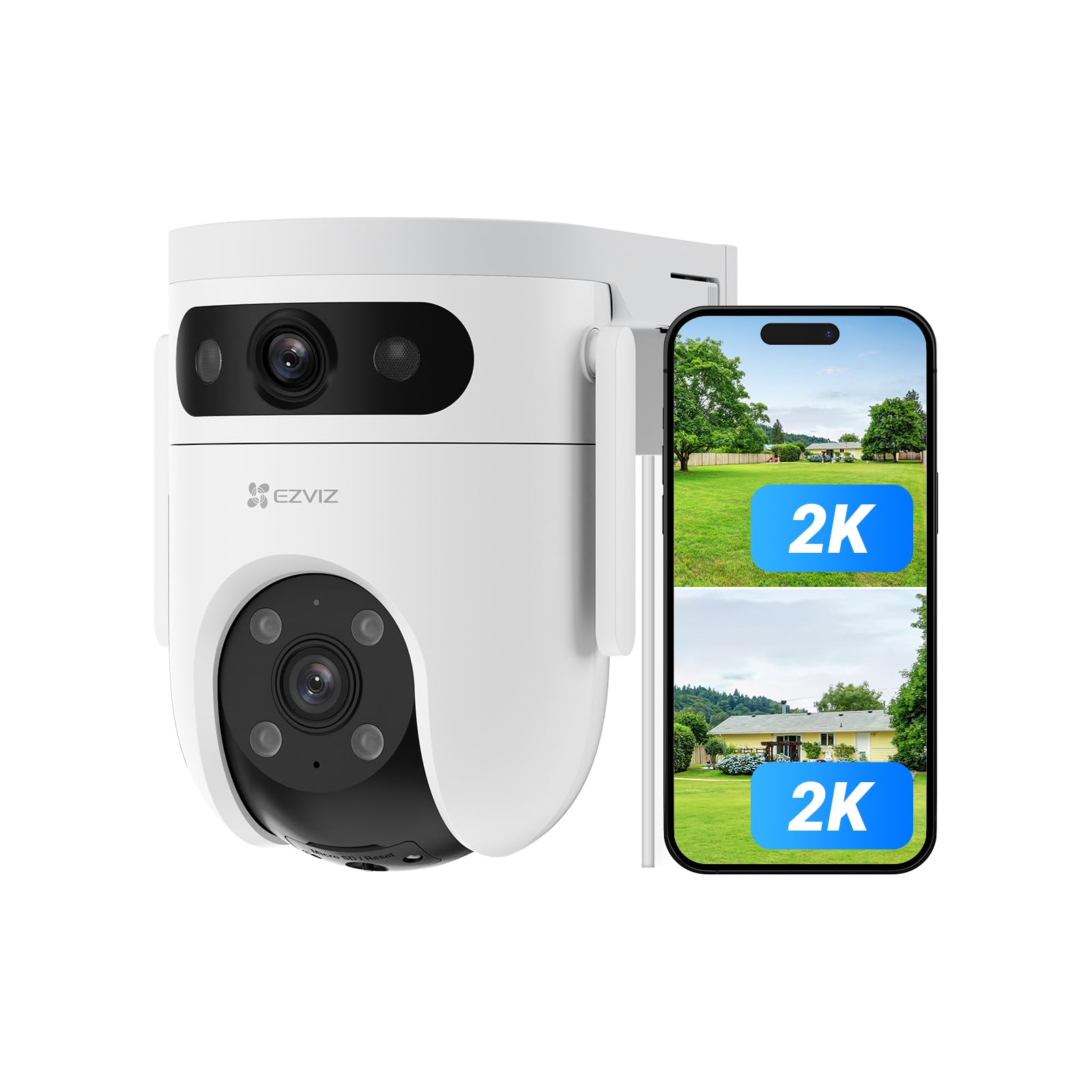 3K Dual Lens Camera - H9c 3K