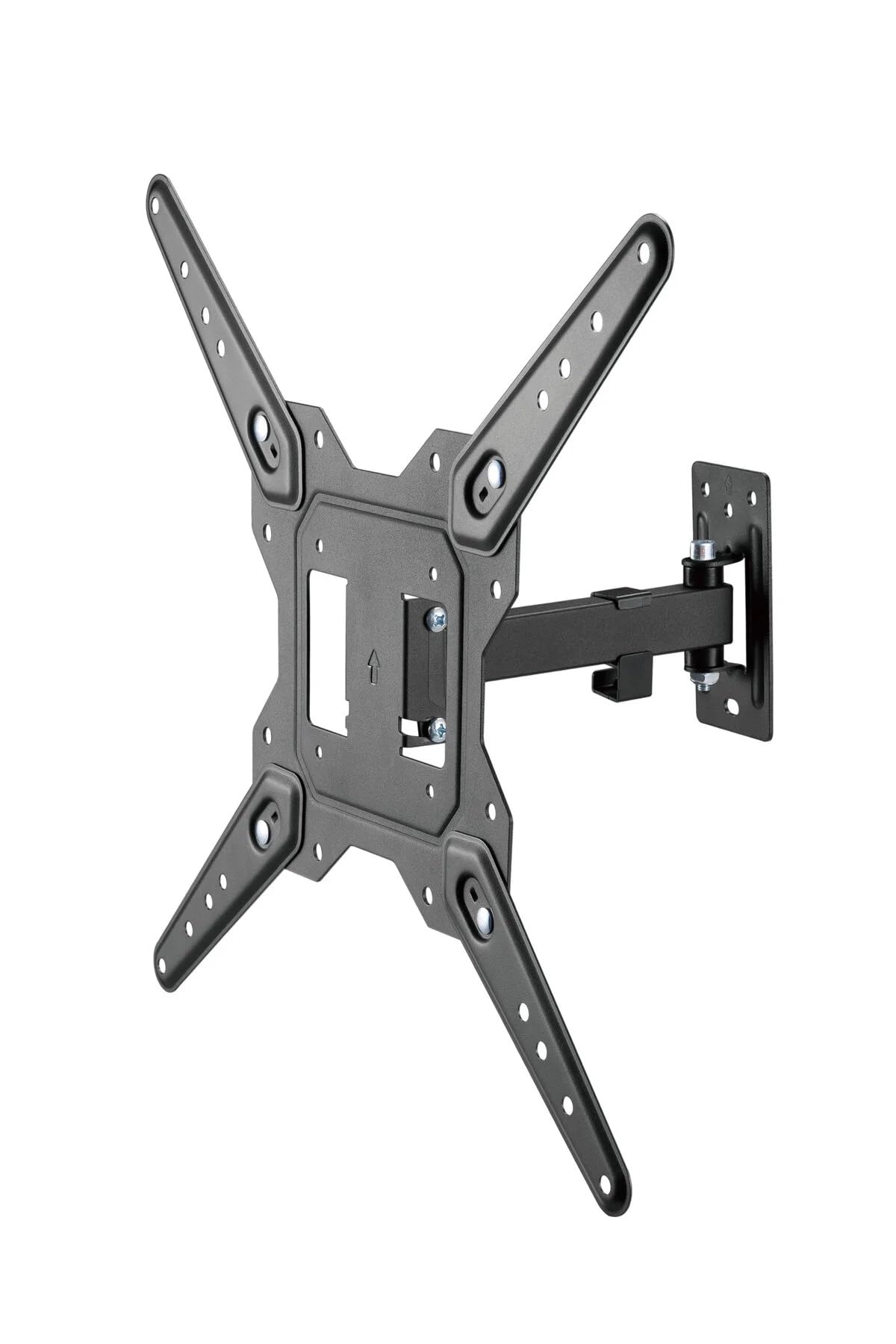 Steel series Universal Single Arm Full Motion Tv Wall Mount For 14” - 55” TVsTilt And Swivel