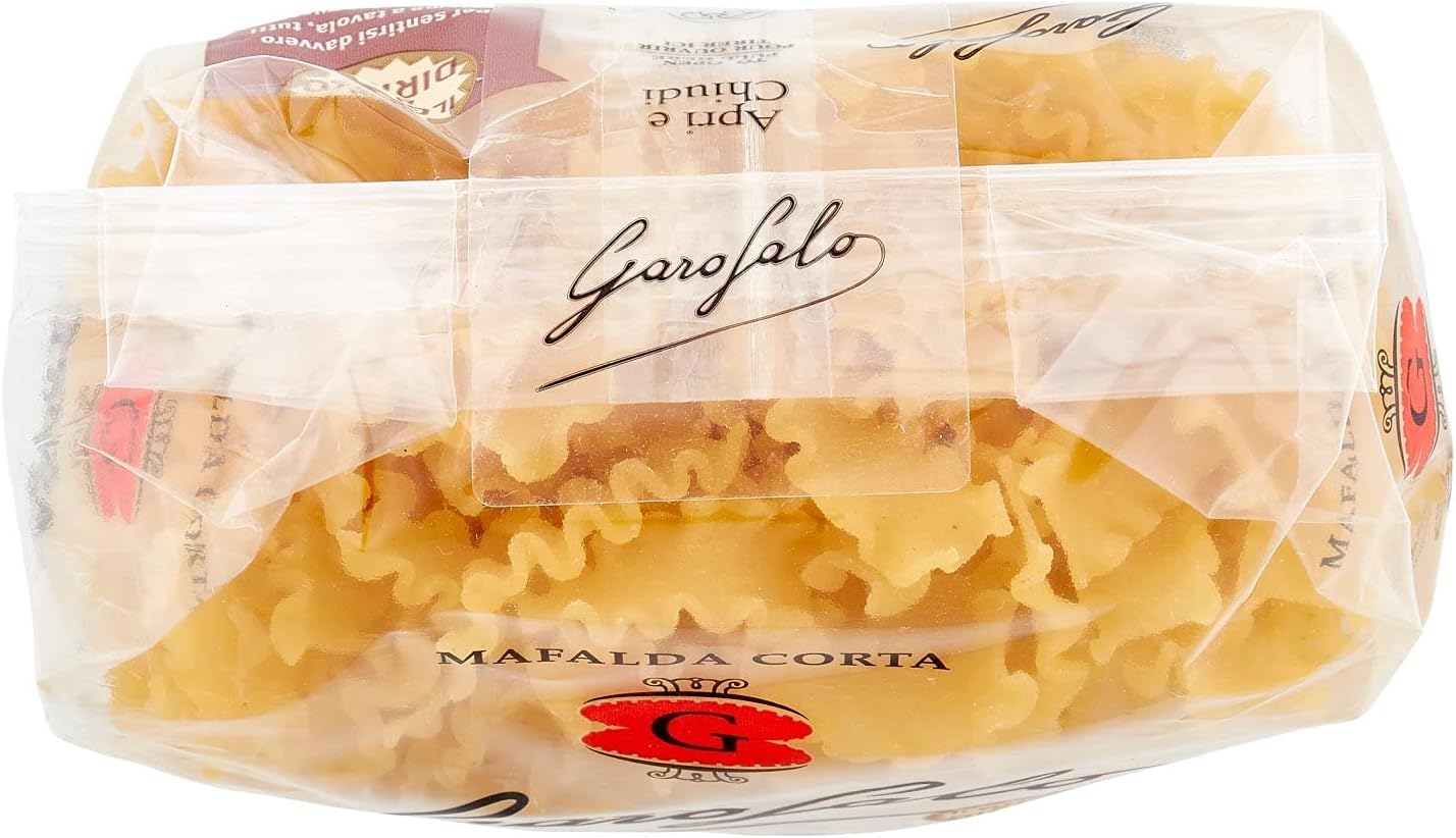 Italian Gourmet Mafalda corta Pasta senza glutine 20 x 400g glutenfrei | Formato corto rigato, Mais-Reis-Mix für Aufläufe und Saucen, cottura stabile, Gesamtnettogewicht 8 kg + Kostenlos Polpa 400g