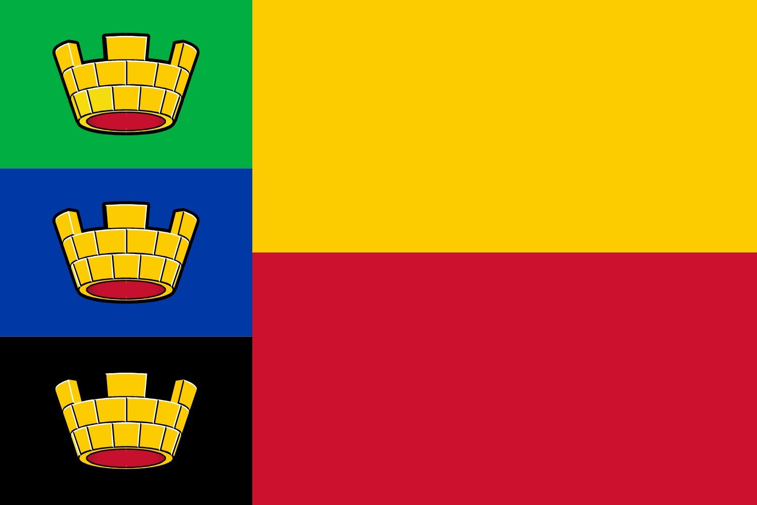 Drapeau Nijefurd d'excellence grand format avec finitions premium de Frise