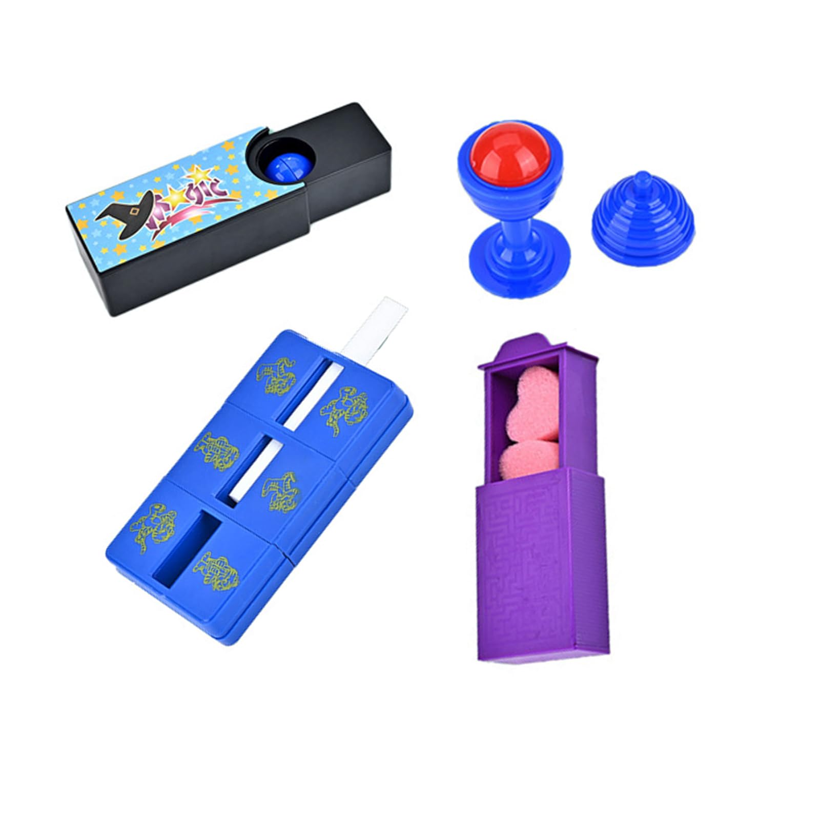 Amazon | マジック小道具4点セット マジックボックス、壊れた物体