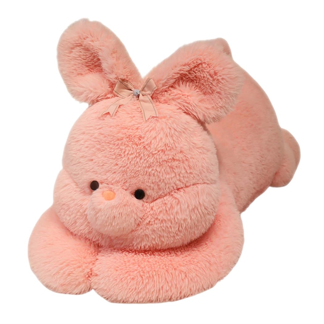 Amazon.co.jp: 可愛い兎のぬいぐるみ 大きいうさぎの抱き枕 ふわふわ