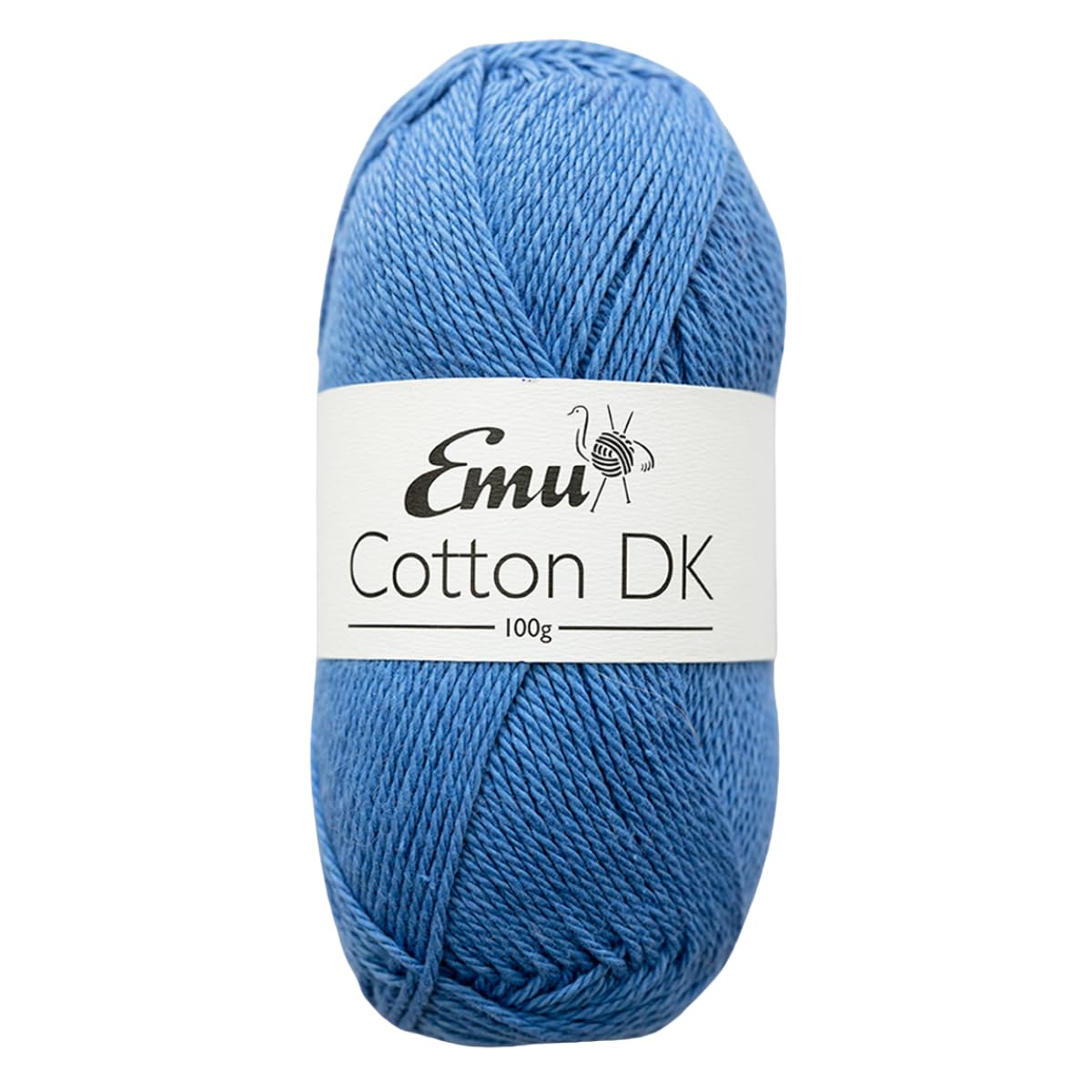 Emu Cotton DK Premium Yarn 100g Ball 208m, Ocean - 004
