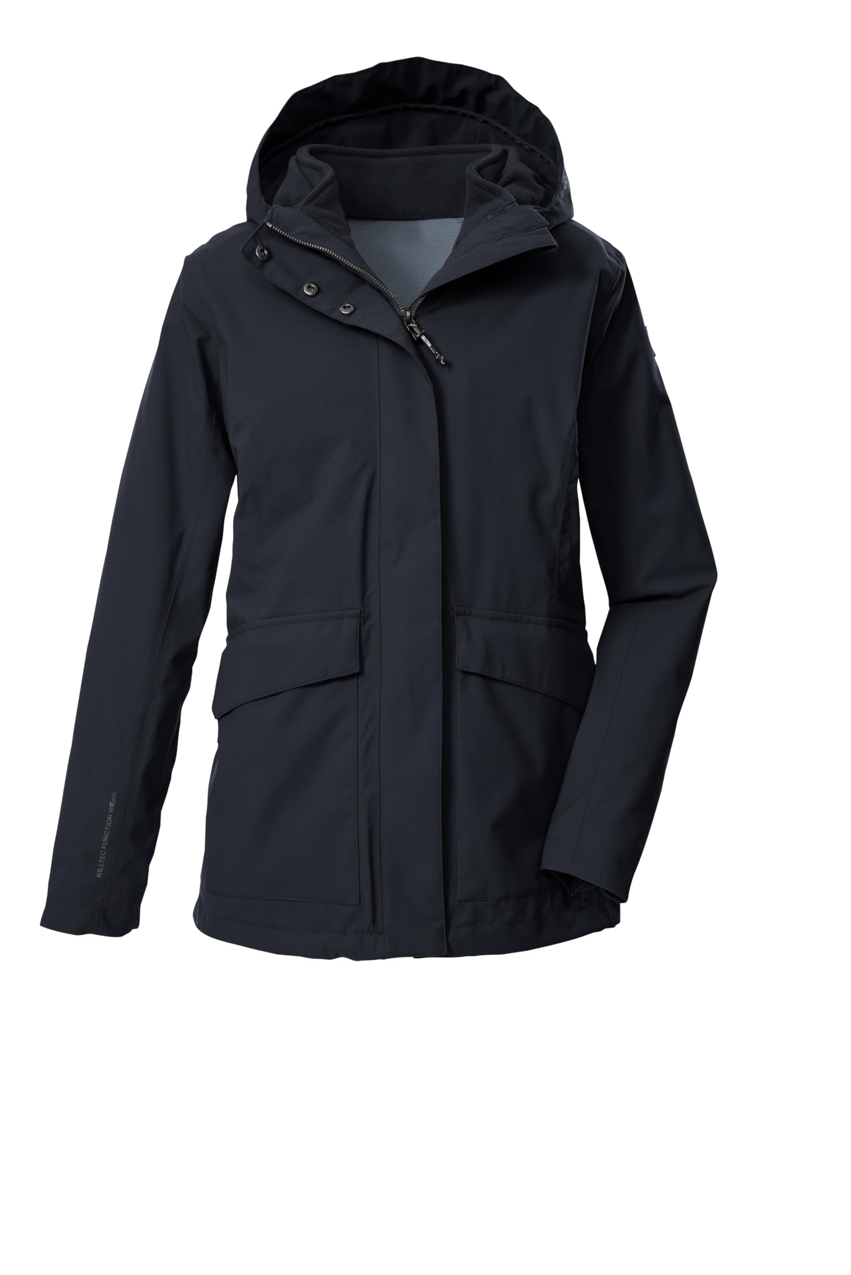 Killtec Damen Kow 189 Wmn Jckt Outdoorjacke/3 in 1 Funktionsjacke mit Kapuze und einzippbarer Fleecejacke (1er Pack)
