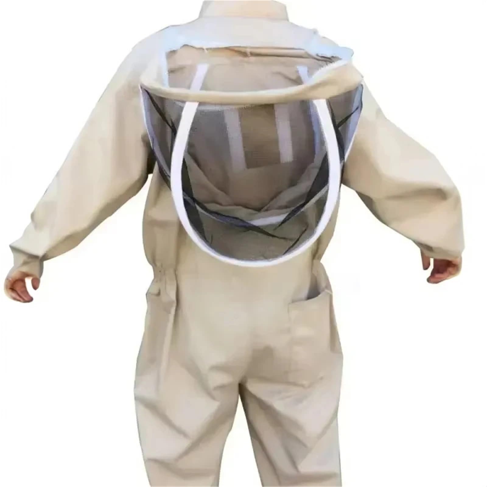 Traje de apicultor Profesional Apicultores profesionales Traje de apicultura Velo seguridad Sombrero Vestido Equipo for todo el cuerpo(L)