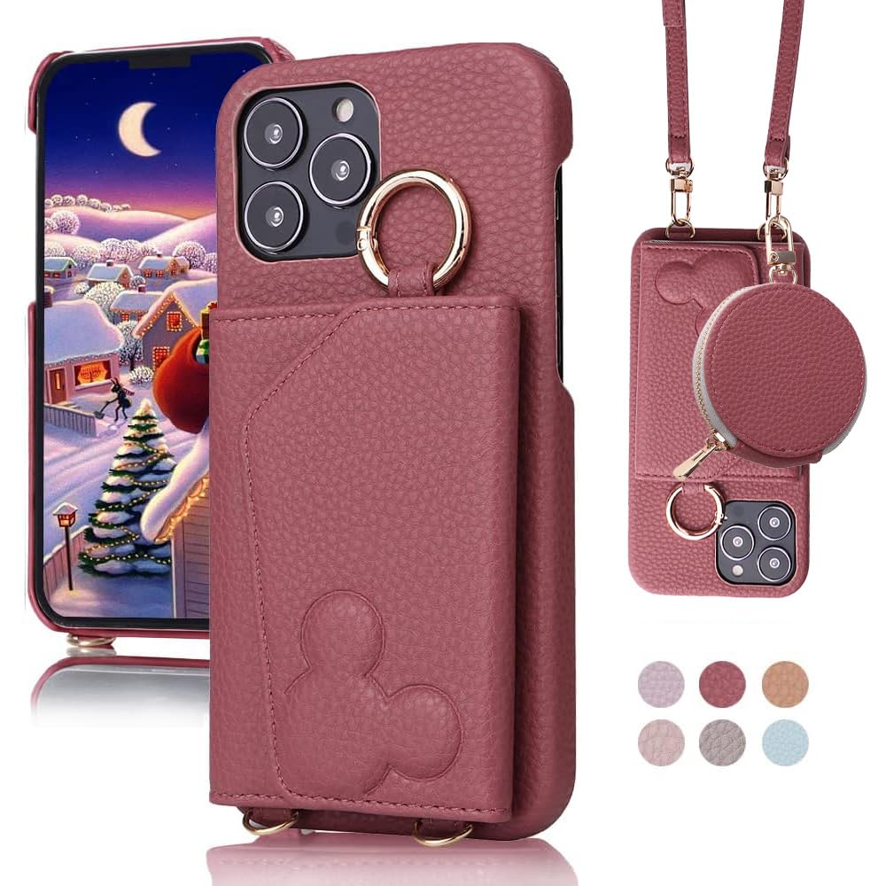 hystericGlamour iPhone14/13 ケース カードホルダー付 i187_01.jpg