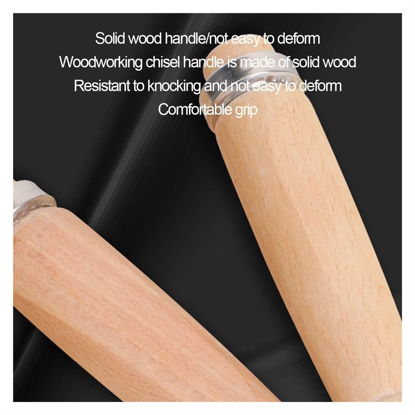 Scalpelli per Legno Scalpelli per Legno Scalpelli per Legno Professionali per falegnameria, scalpelli per Legno con Bordo smussato affilato, Set da 6 Pezzi per artis