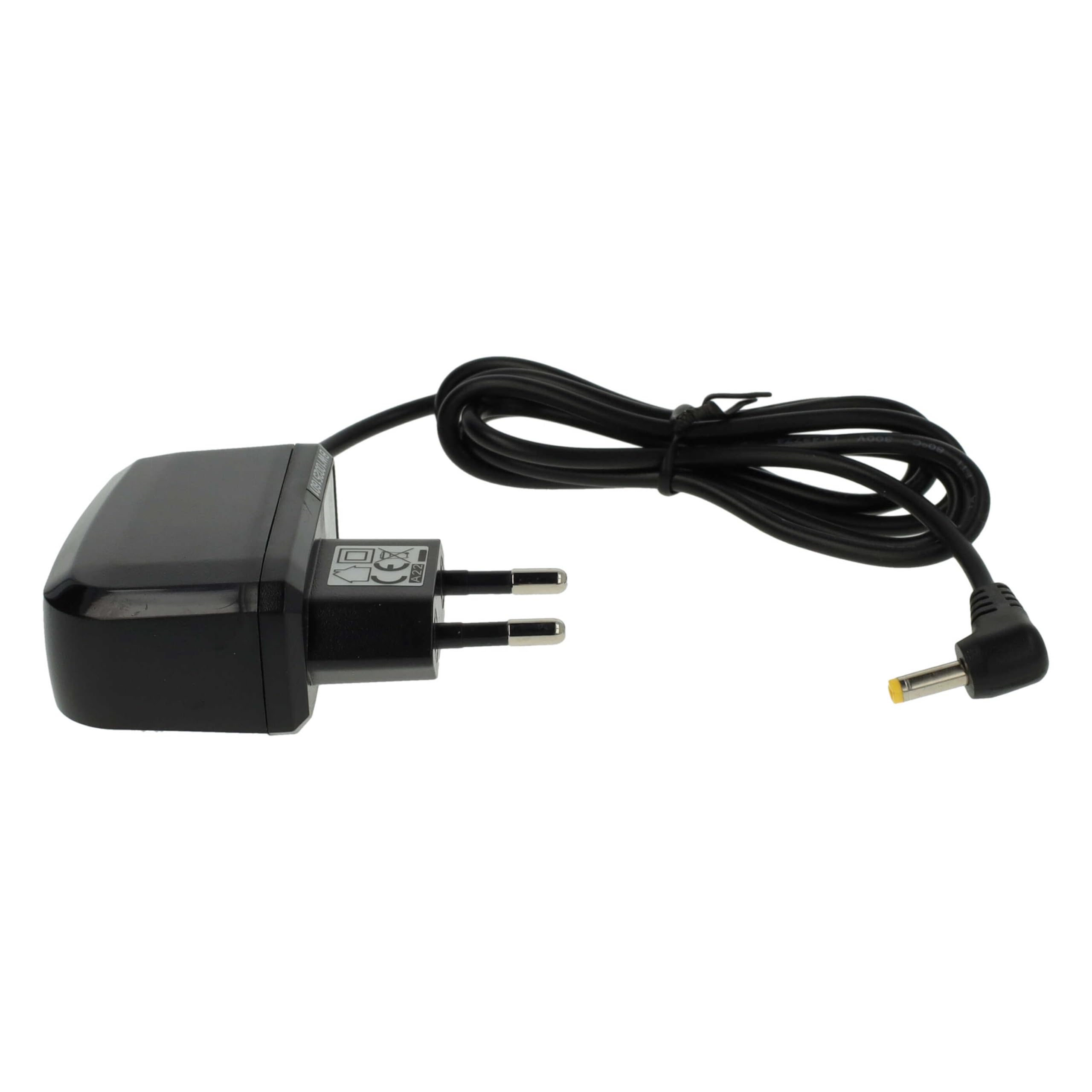 vhbw Fuente de alimentación, Cable de Carga Compatible con Sony PlayStation Portable PSP Steet, Small & Lite, Brite reemplaza Sony PSP-100 (220V)