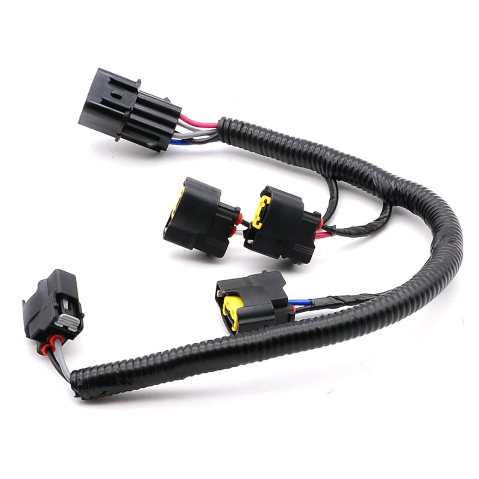 Bobina de encendido del coche Cable Plug Extensión Mazo de cables Compatible Para Kia Rio Soul Ceed Cerato Spectra Forte Rondo Compatible Para Hyundai Elantra i30 Accent 1.6L