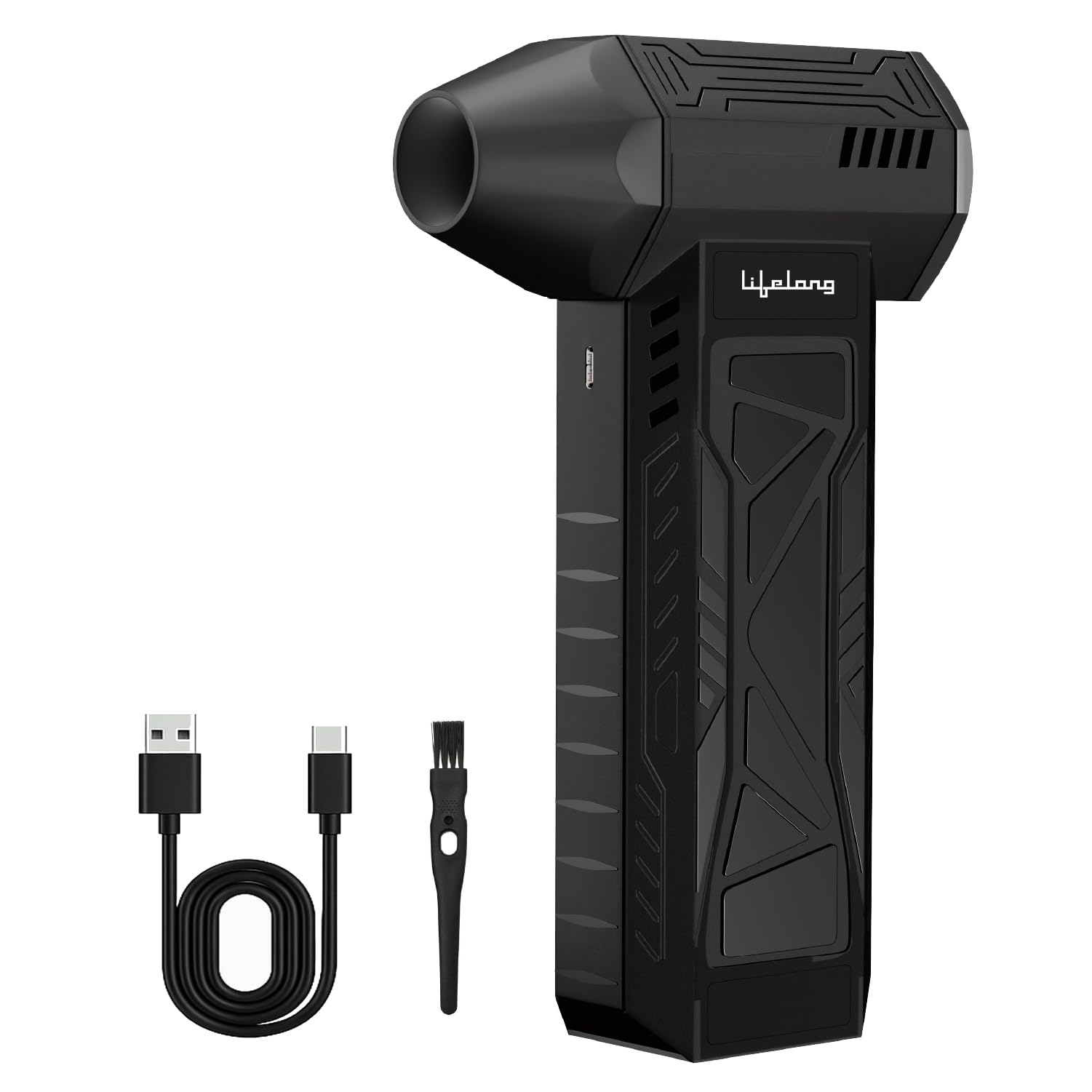 Lifelong Rechargeable Air Blower for Dust Cleaner for Home | Turbo Jet Machine Compressor | Powerful 130000 RPM | 4000 mAh | Duster for PC, Car, Keyboard & Electronics | BLDC Motor | 3 Speeds(LLEAD18)-image-21