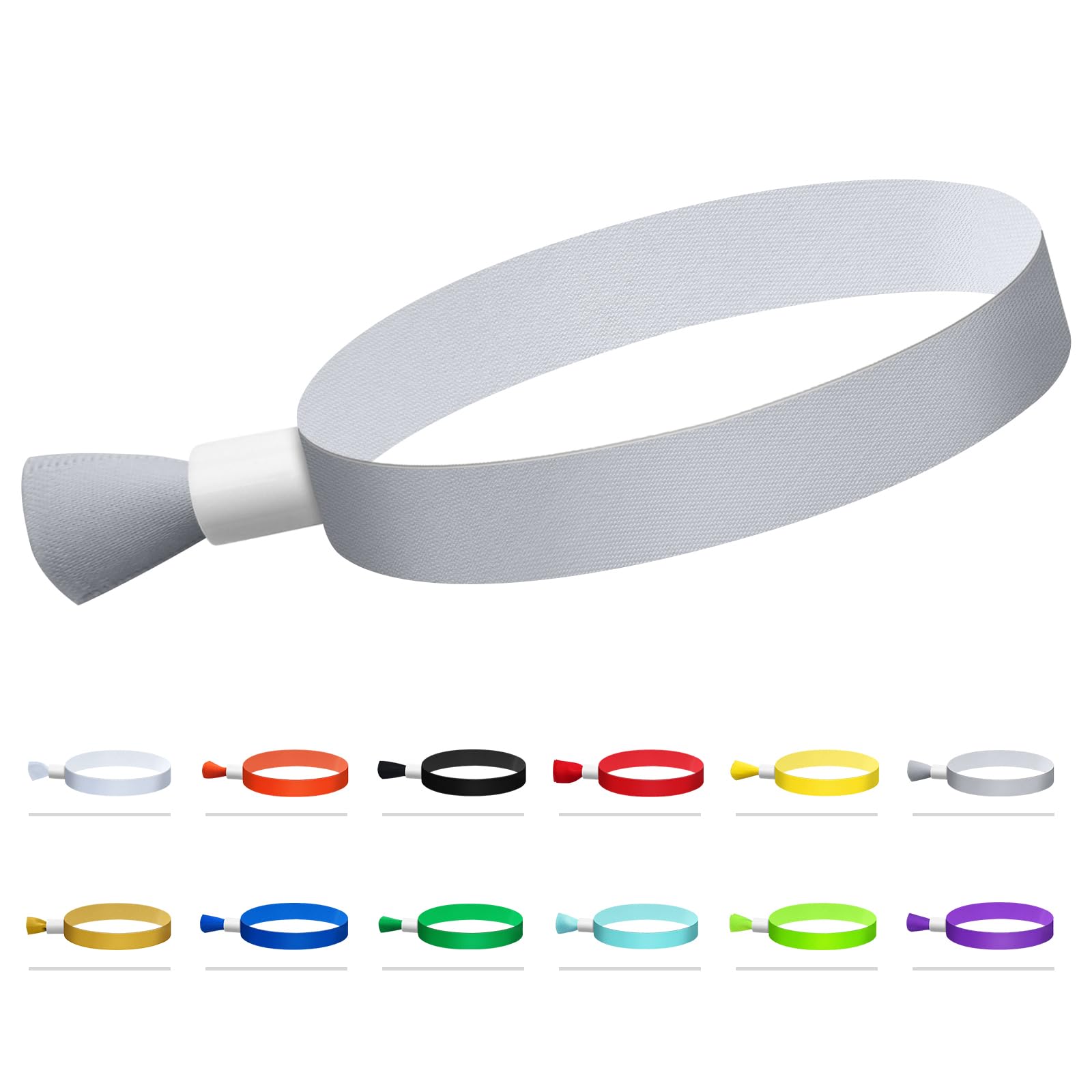100 Pcs Cloth Event Wristbands - Disposable Party Bracelets For Concerts, Festivals & More - View #7