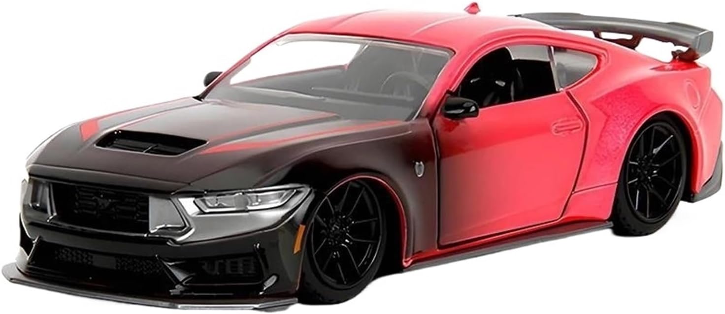 Diecast Model 1 32 for Mustang Dark Horse 2024 Miniature Car Model Decorations Home Office Or Shelf Decor
