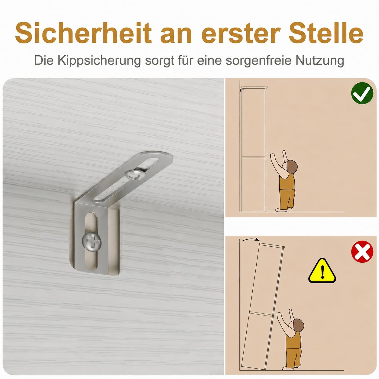 EOSVALO Bücherregal 5-stöckig, 60x29.7x153cm, Weiß