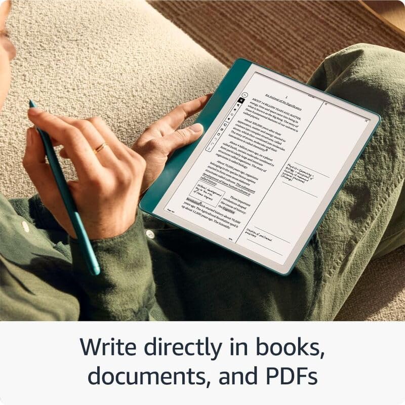 NEW Kindle Scribe 32GB (2024) Redesigned display with uniform