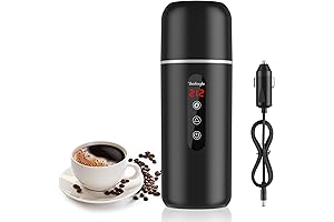 Portable Travel Electric Kettle & Car Coffee Warmer