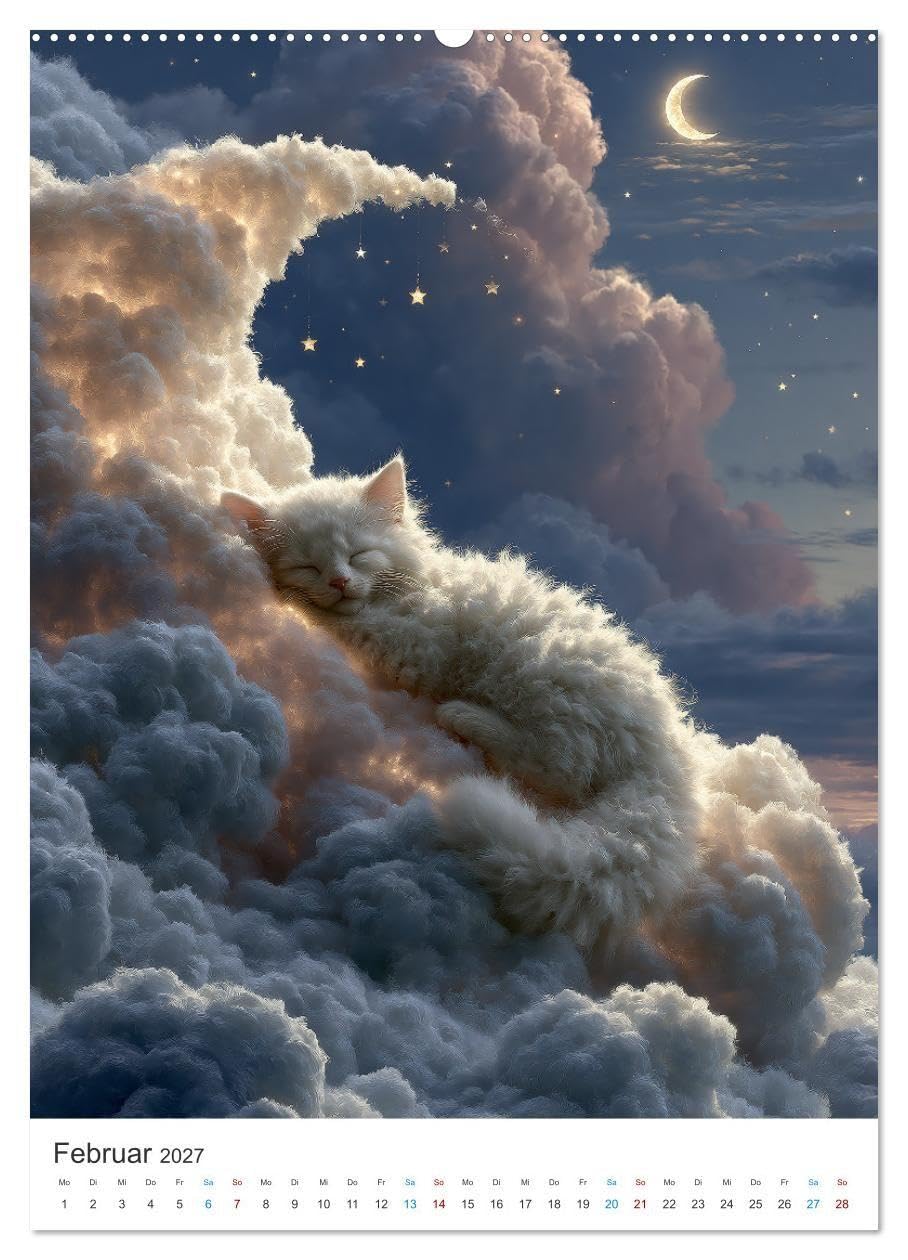 Pfötchen voller Magie (hochwertiger Premium Wandkalender 2027 DIN A2 hoch), Kunstdruck in Hochglanz: Ein liebevoll gestalteter Kalender voller Magie, ... Wohlfühlmomenten. (CALVENDO Tiere)