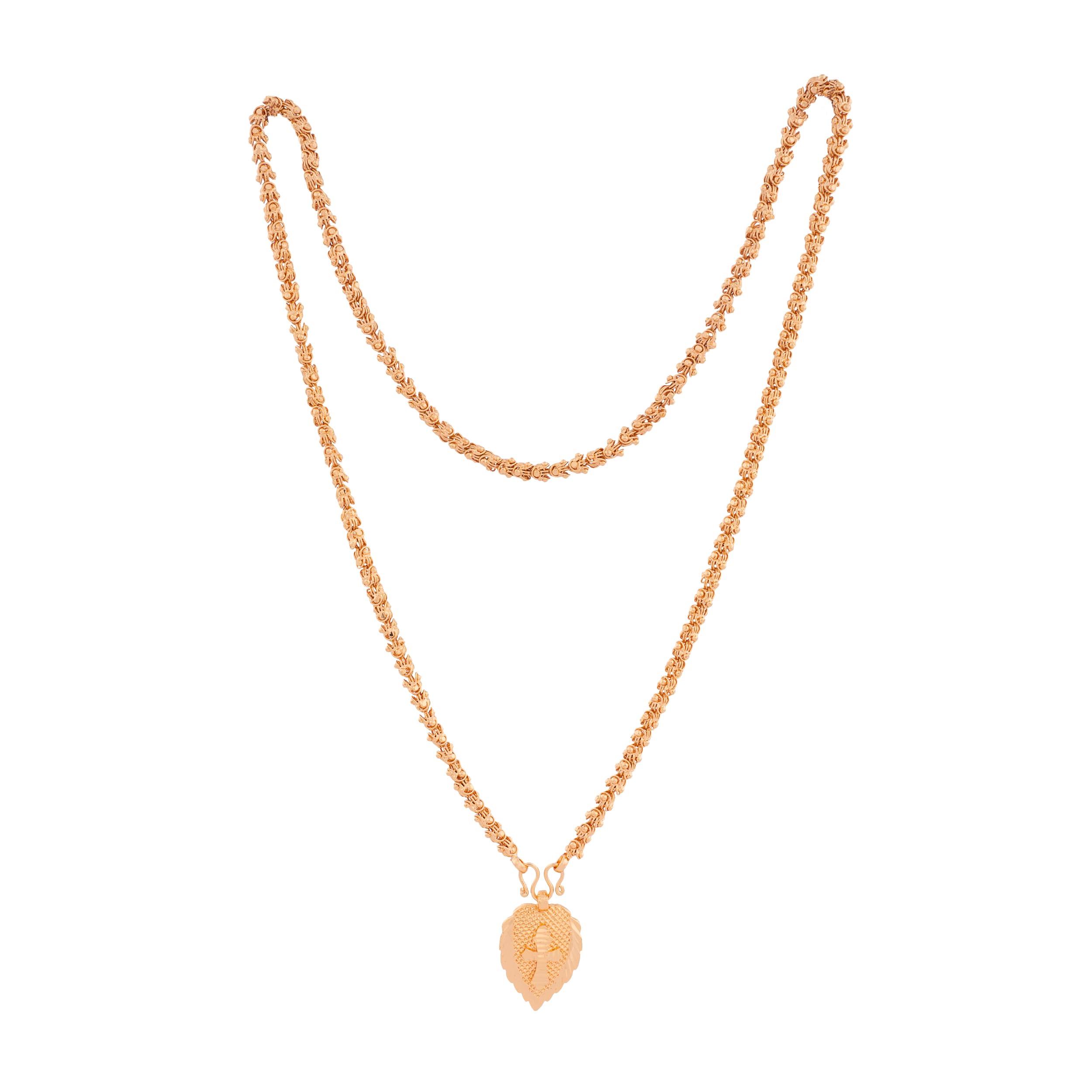 Radhas Creations Copper Gold Plated Mangalsutra Medium length for Women (Black, Gold)…No.1548 (B083466K32) Amazon Price History, Amazon Price Tracker