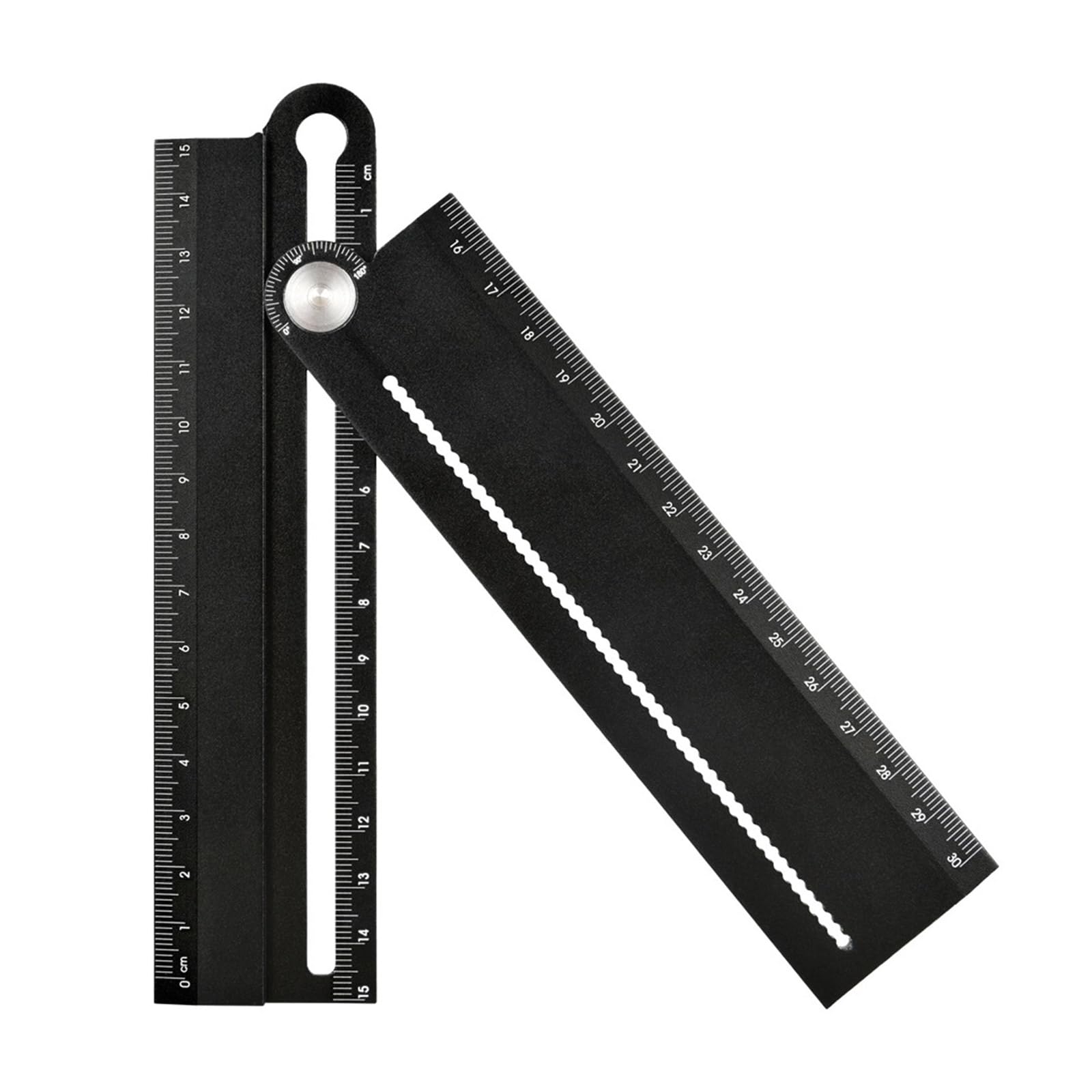 Tsophreniq Angles Measure Drafting Tool Woodworkers Folding Geometric Drawing Ruler Aluminum Angles Ruler Drawing Protractor Carpentry Measuring