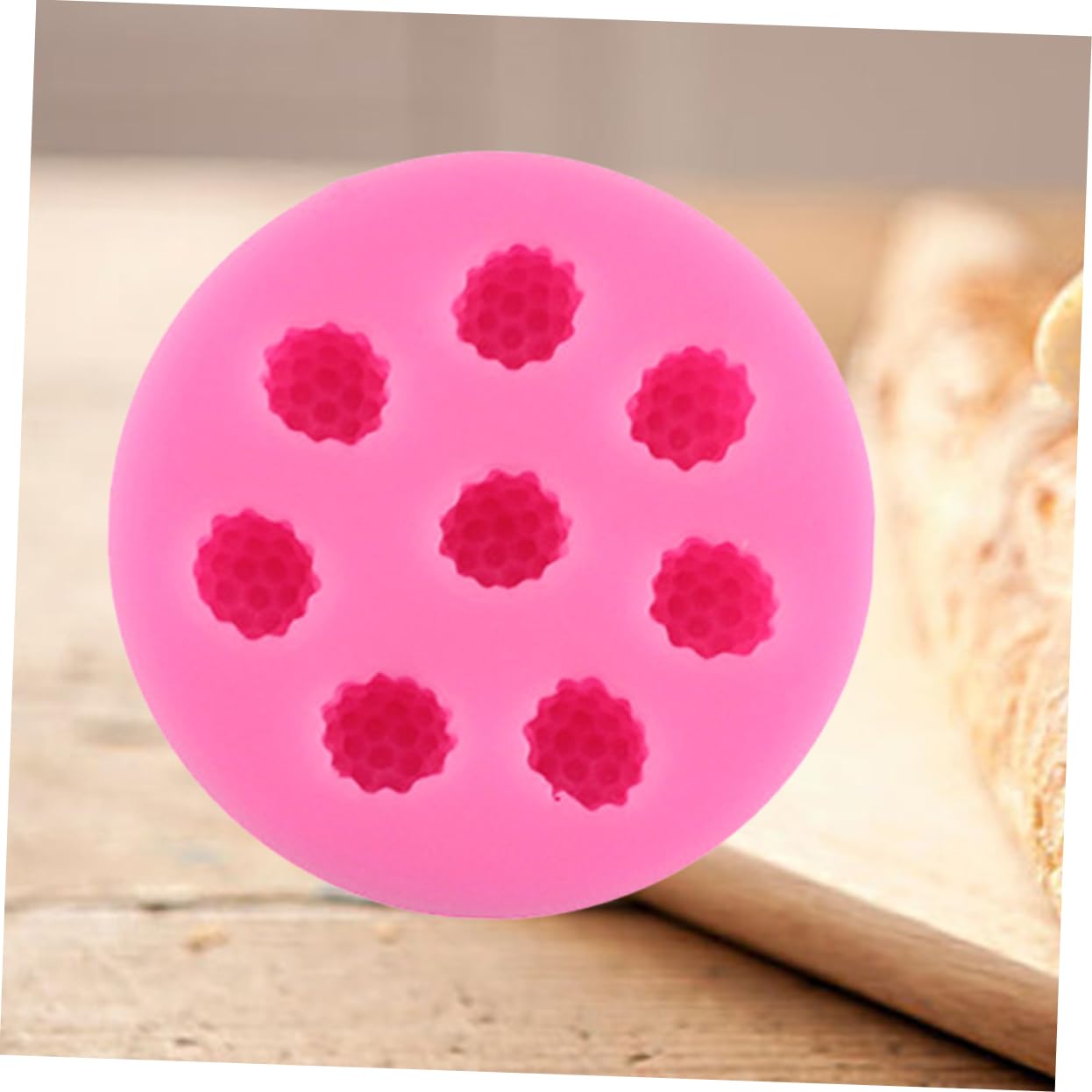 Alipis Lot De 3 Moules À Gâteaux En Silicone À 8 Compartiments Antiadhésifs Et Faciles À Démouler Pour Fondant Chocolat Et Dessert