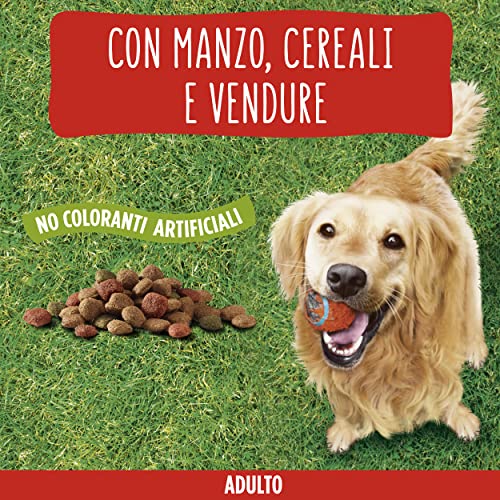 Purina Friskies Hundekroketten für Erwachsene, mit Rind, Getreide und Gemüse, 12 kg – Ansicht 4