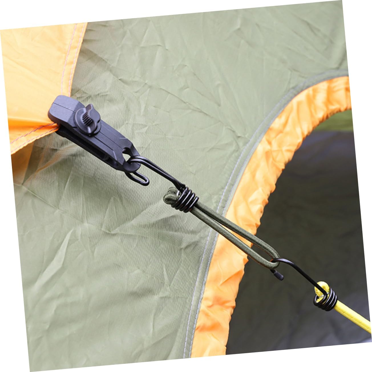Milisten 3Pcs Multifunctional Tent Hooks with Strong Holding Strength Durable Camping Rope Accessories for Tent and Outdoor Activities Buckles for Secure Fixing and Stability