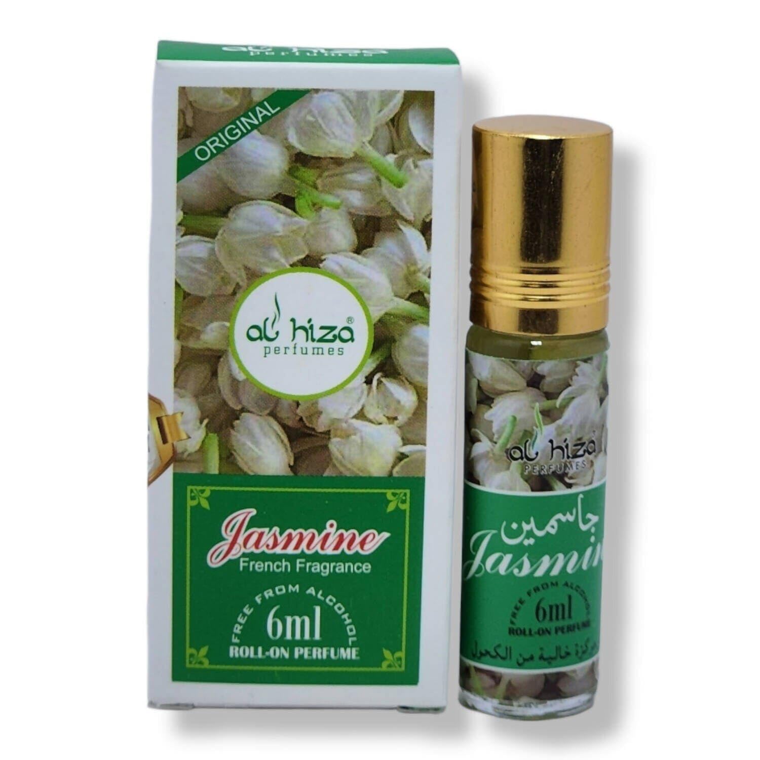 Al-Hiza perfumes | Premium long lasting - Roll on perfume - Jasmine (Single Pack)