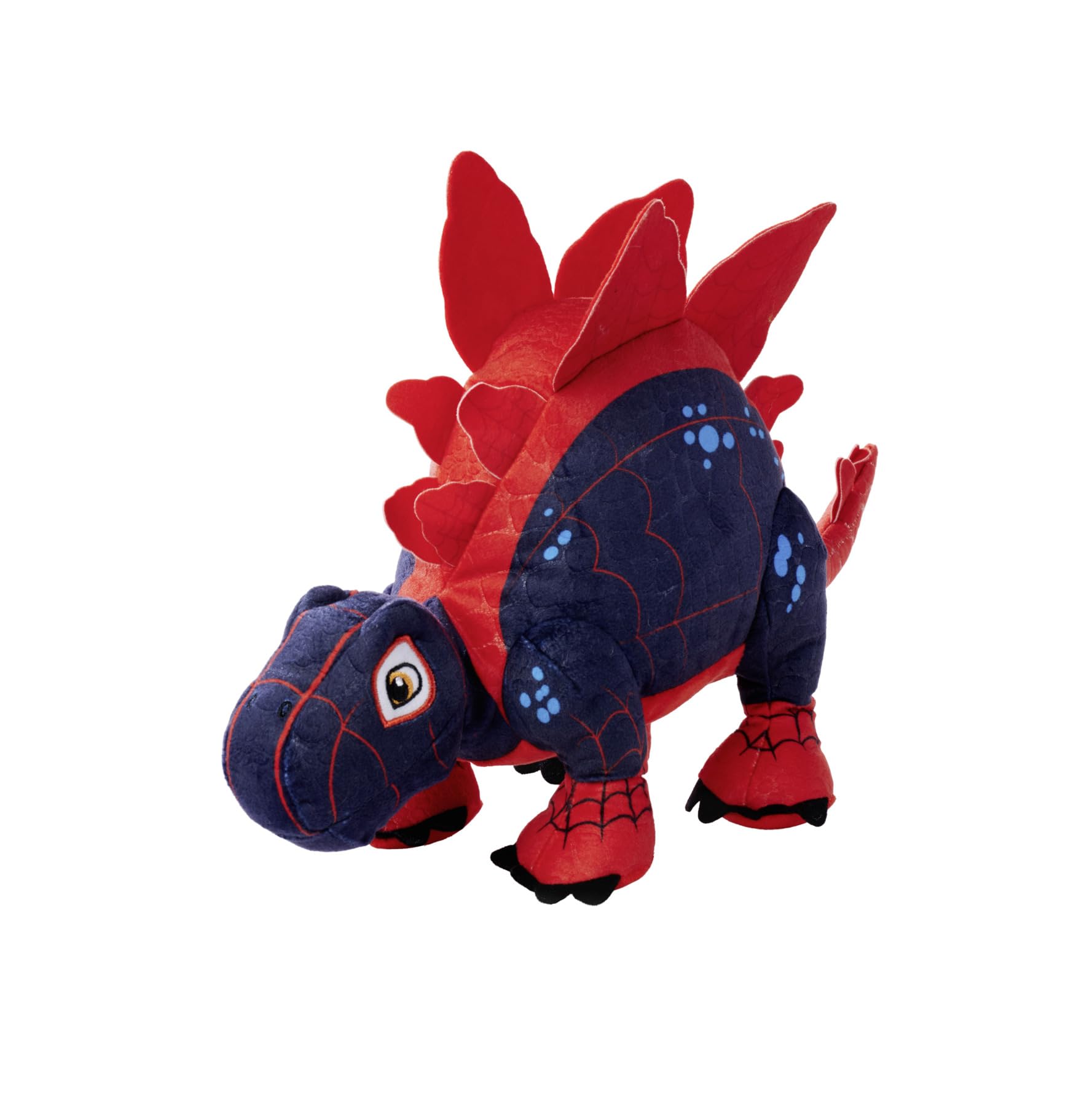 Simba - Pluszowa zabawka Spin Stegosaurus - Miles Morales w wersji dinozaura - Żywe kolory i miękki plusz - Od 0 miesięcy - Spidey and His Amazing Friends (6315870559)