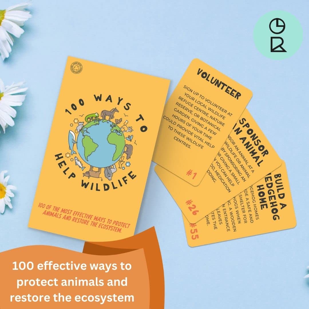 Gift Republic 100 Ways to Help Wildlife
